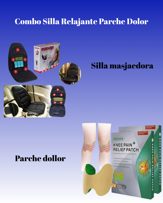 Combo Silla Relajante Parche de Dolor