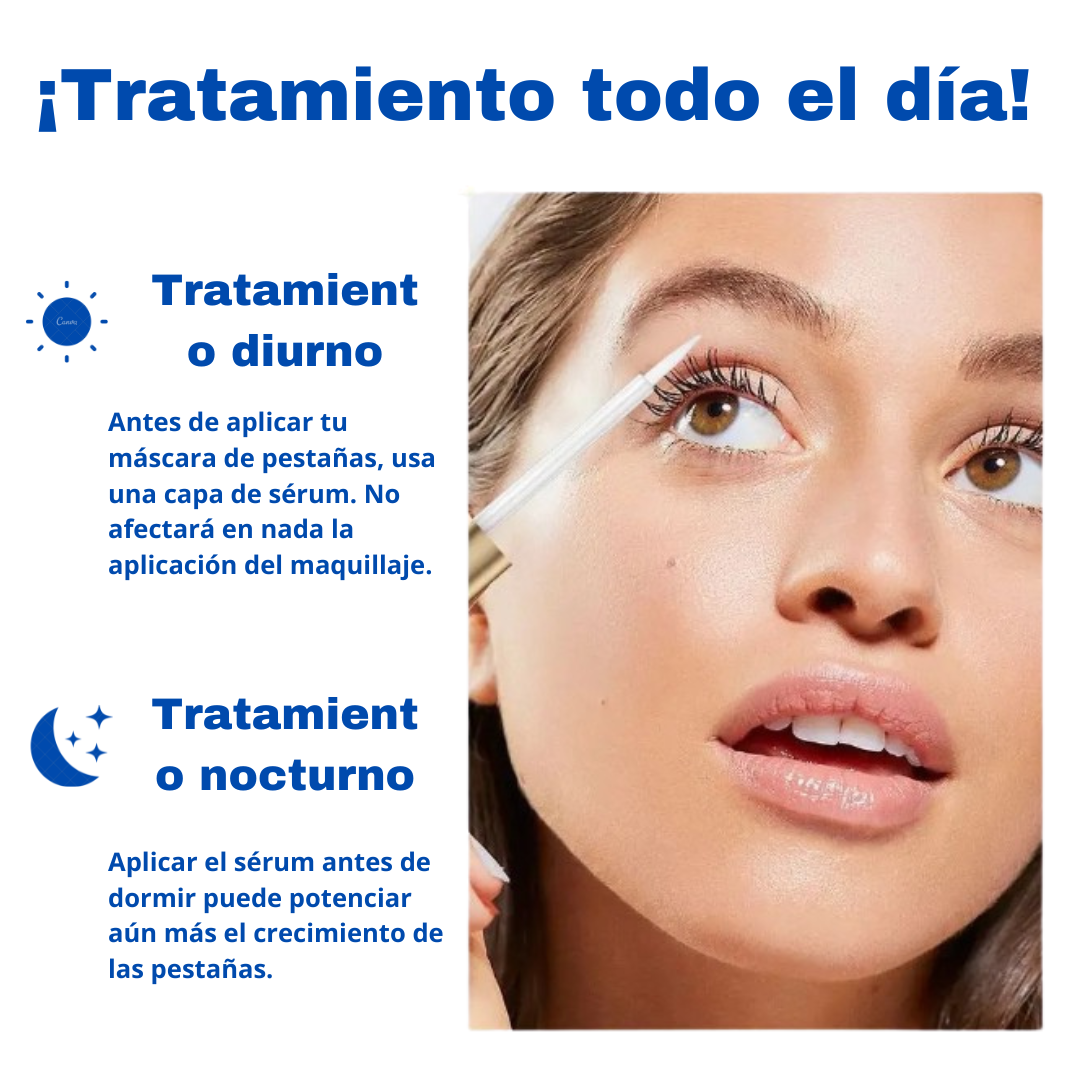 Sérum para el fortalecimiento de las pestañas